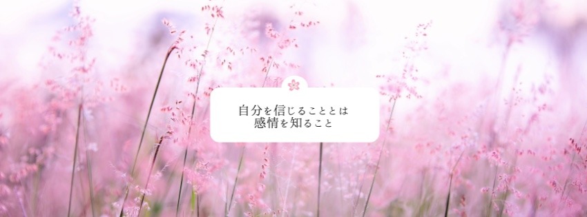 自分を信じることは感情を知ること