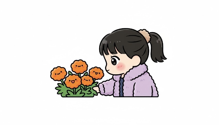 元里子のゆっくりな成長について